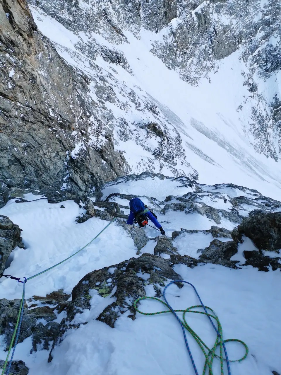 Dôme des Ecrins, voie Mayer-Dibona